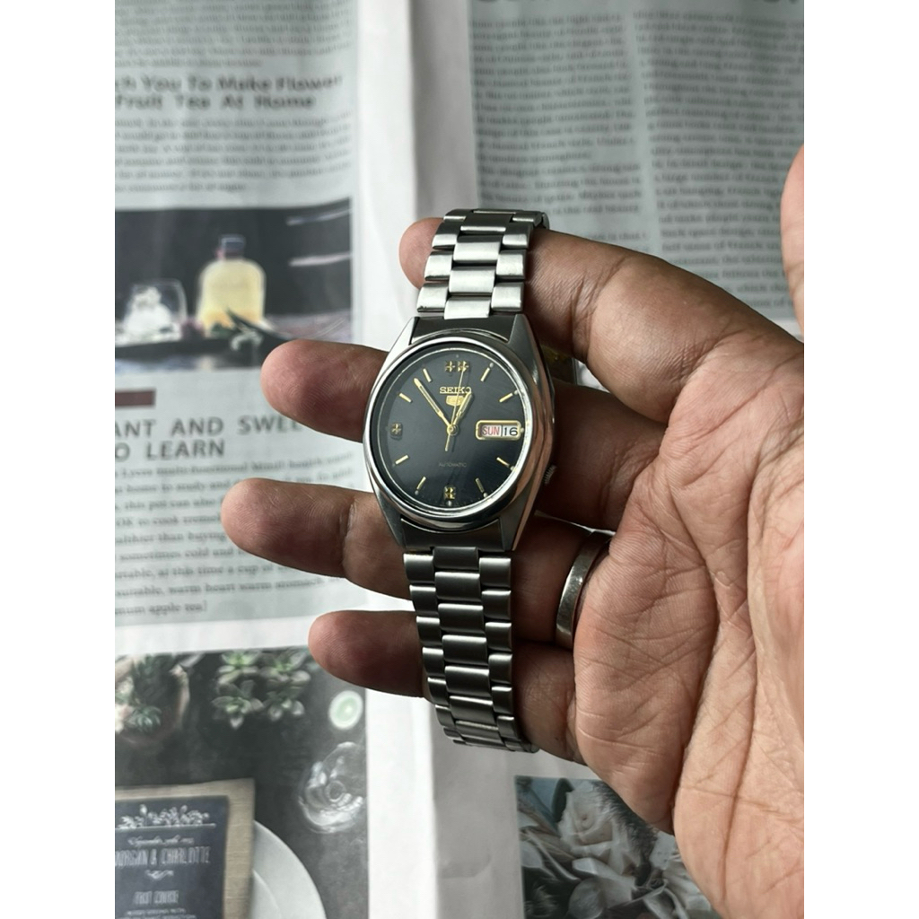 Seiko 5 Automatic 7s26 Black Dial