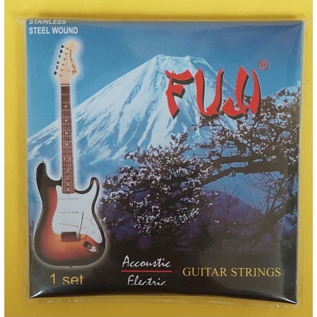 Senar Gitar 1 Set Akustic dan Electrik Ukuran 009 - Senar Gitar Akustic Dan Electrik