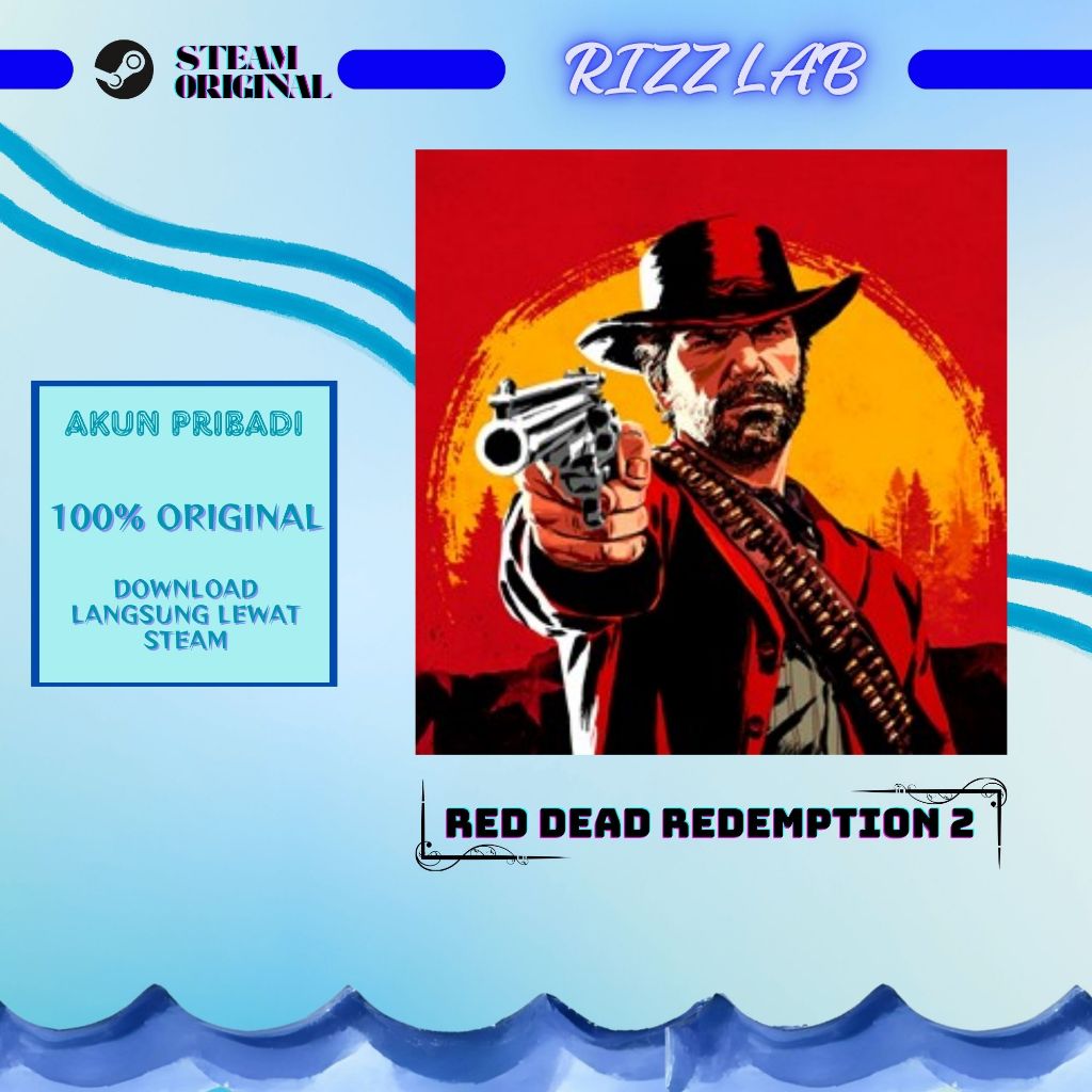 [STEAM ORIGINAL] Red Dead Redemption 2 - PC/LAPTOP - Bukan Sharing