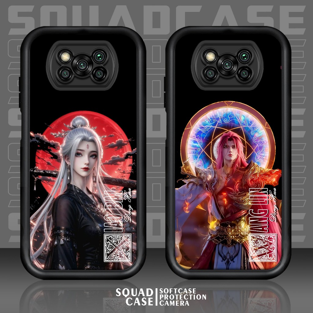 Case POCO X3 X3 PRO X3 NFC Motif [ DONGHUA ] Cover Handhphone Casing Softcase Glossy Anti Jamur