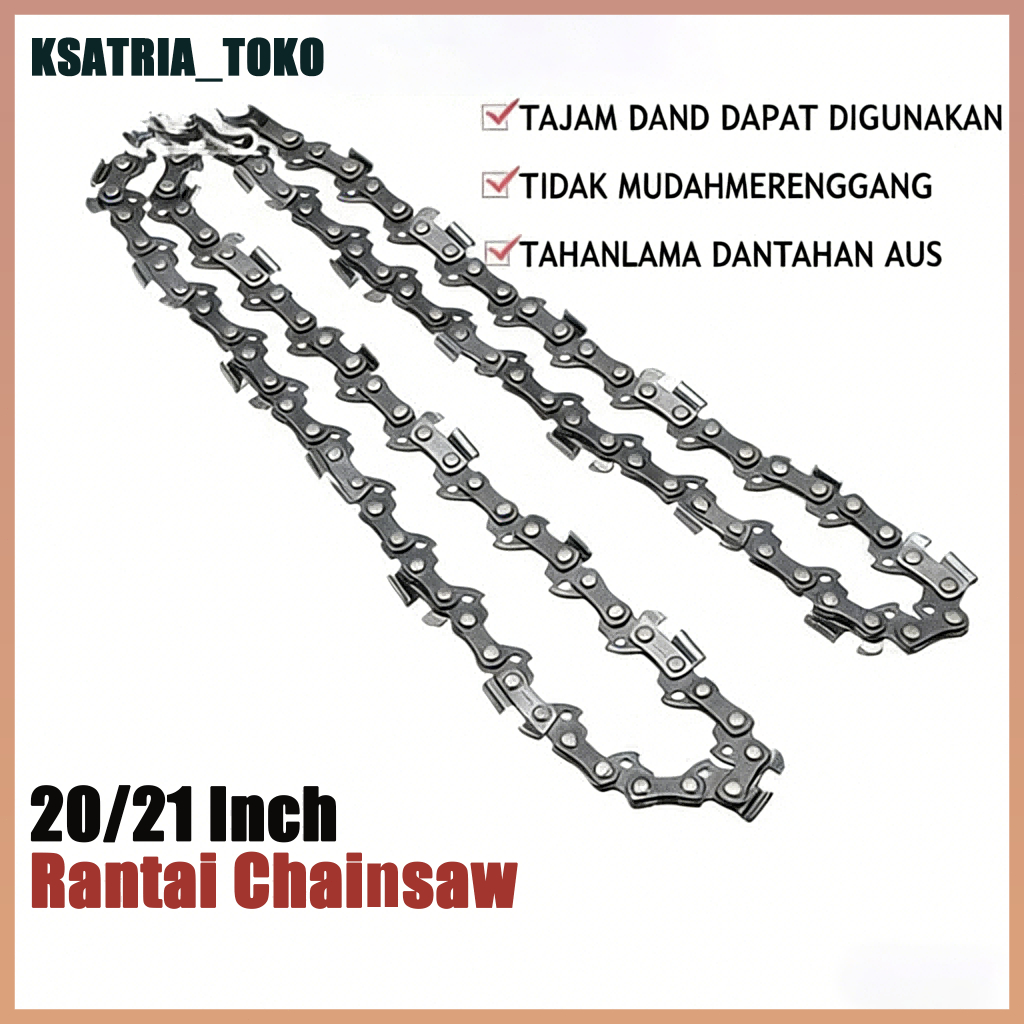 Kualitas Jerman Rantai Chainsaw 20 /22 Inch Rantai Potong Mesin Gergaji Chainsaw Rantai sensor Ranta