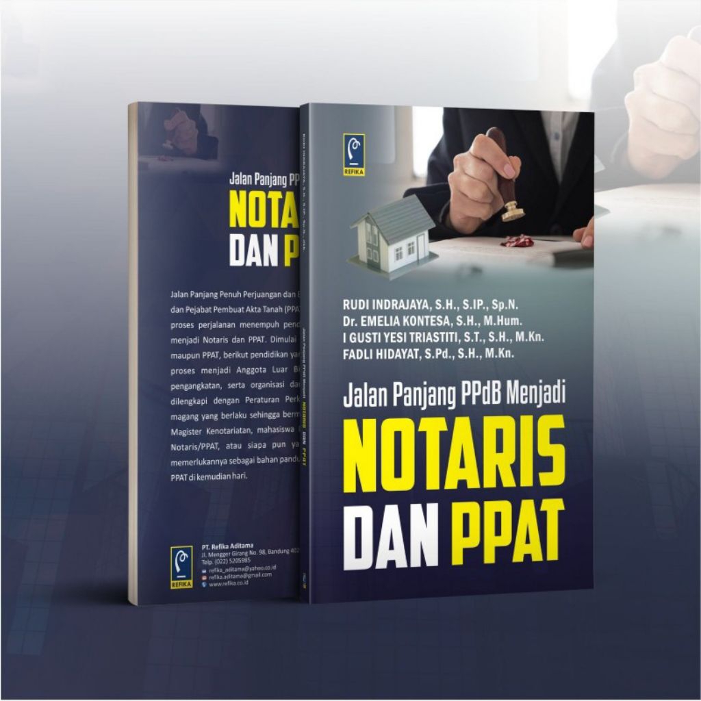 Buku JALAN PANJANG PPDB MENJADI NOTARIS DAN PPAT