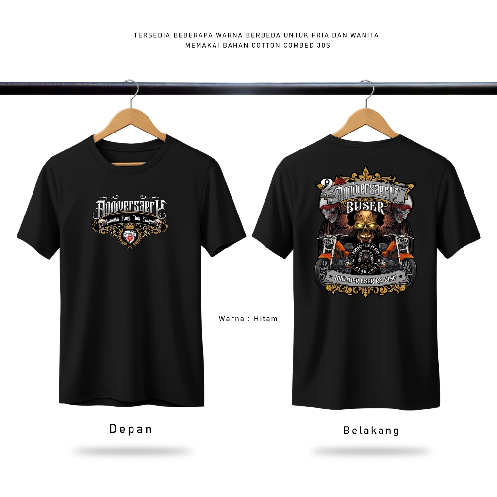 KAOS RX KING 2ND ANNIVERSARY - BROTHER USER RX KING BUSER - KAOS DEWASA