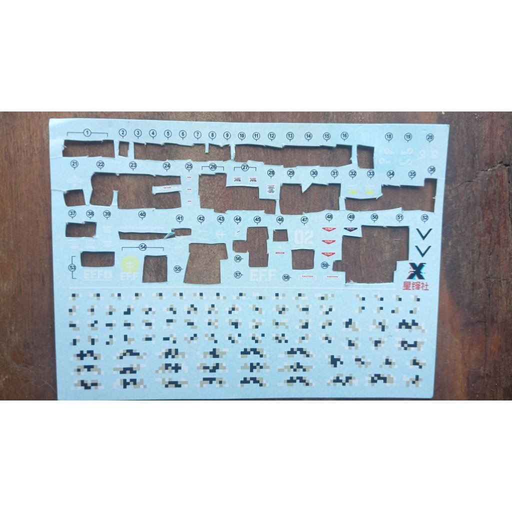 sisa decal hg gm spartan