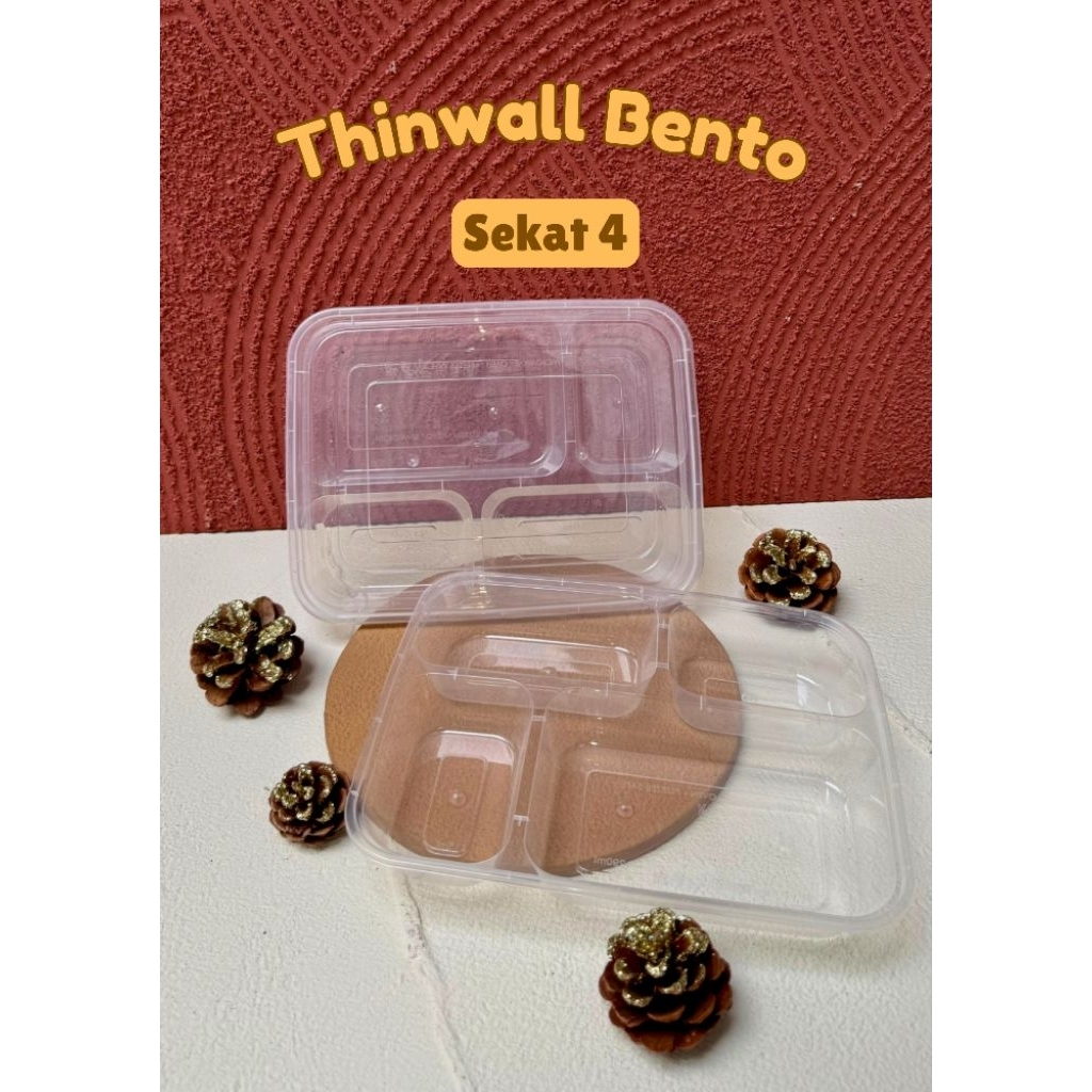 Thinwall Bento [Sekat 4]