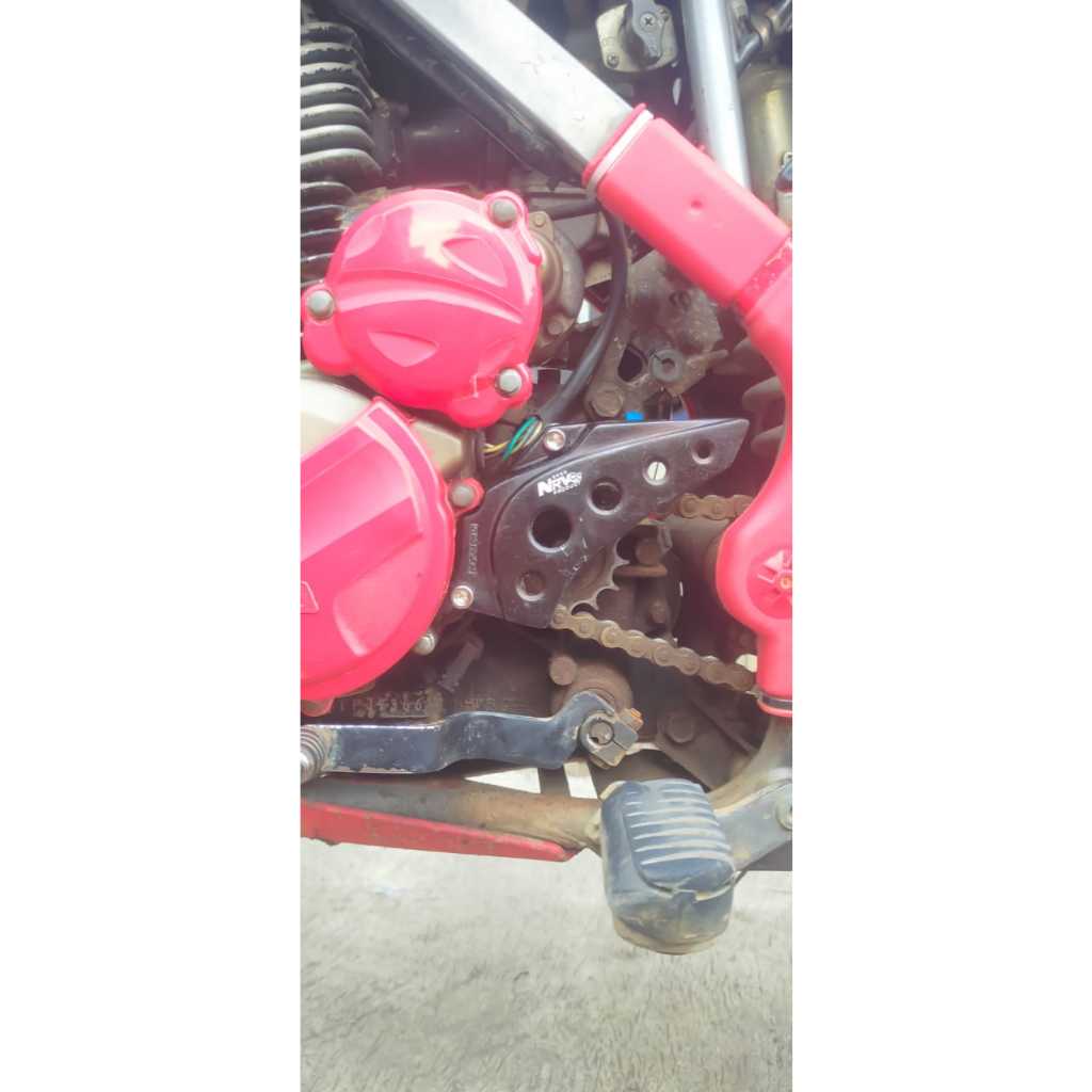 tutup gir klx 150 dtracker 150 cover gir klx tutup gir pnp klx 150 dtracker almunium