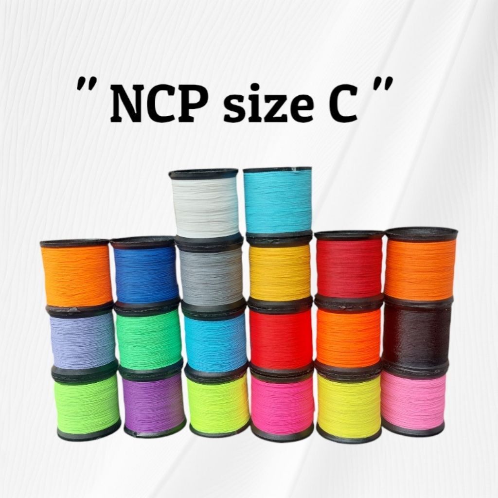 Benang variasi joran pancing/Benang NCP Size C/Benang Wrapping Joran custom