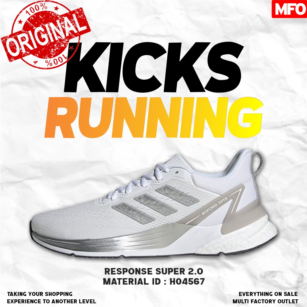 RESPONSE SUPER 2.0 SEPATU RUNNING PRIA H04567