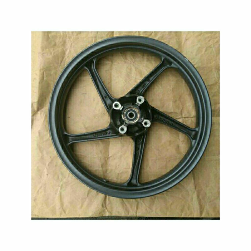 Velg setandar roda depan honda beat fi 2013 2015 pnp beat karbu vario scoopy sken copotan original
