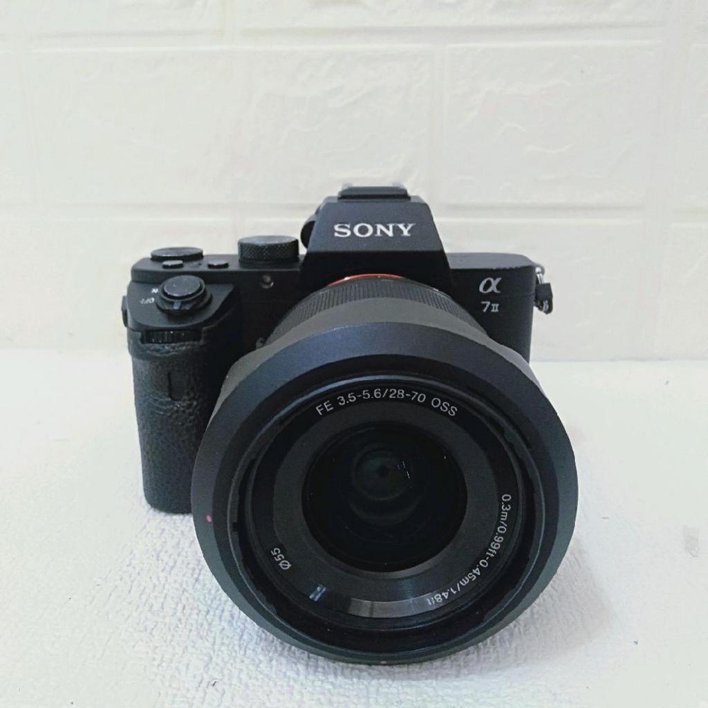 sony a7ii second / Sony a7 Mark II Lensa 28-70mm