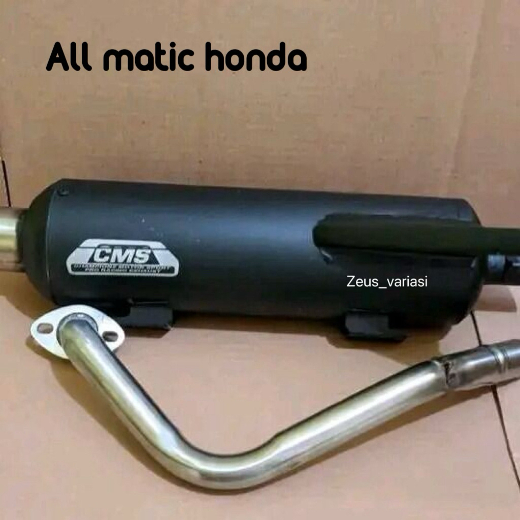 KNALPOT CMS Corong beat fi,beat karbu,beat deluxe,beat stret fi/new,scoopy new,scoopy karbu,scoopy f