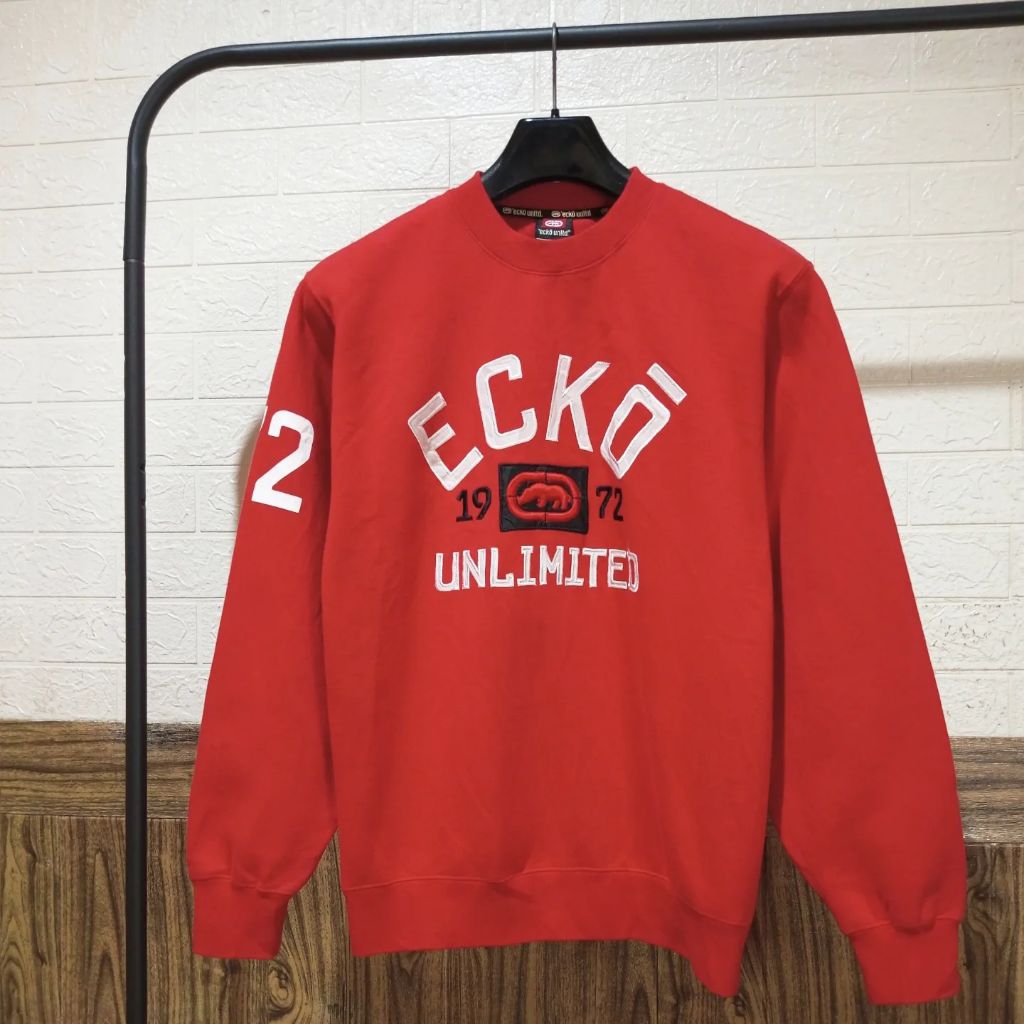 Ecko Unlimited Embordired Logo Crewneck Scnd Preloved