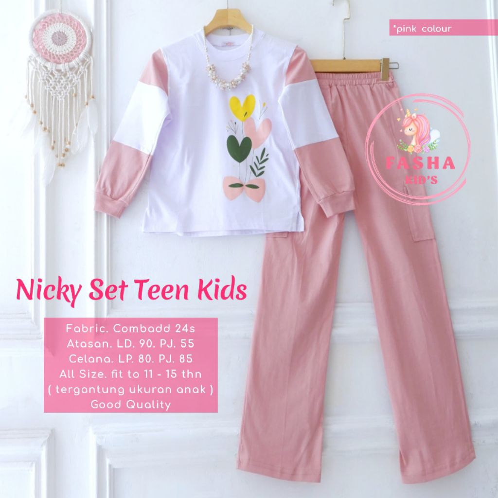Nicky Set Teen Kids By Fasha Kids