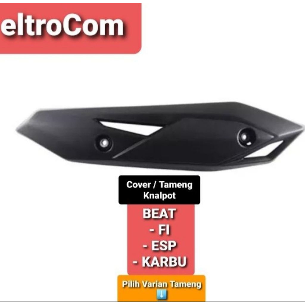 Cover Tutup Knalpot Motor Beat 2017-2018-2019 Tameng knalpot cover knalpot Beat Series 2017 sampai 2