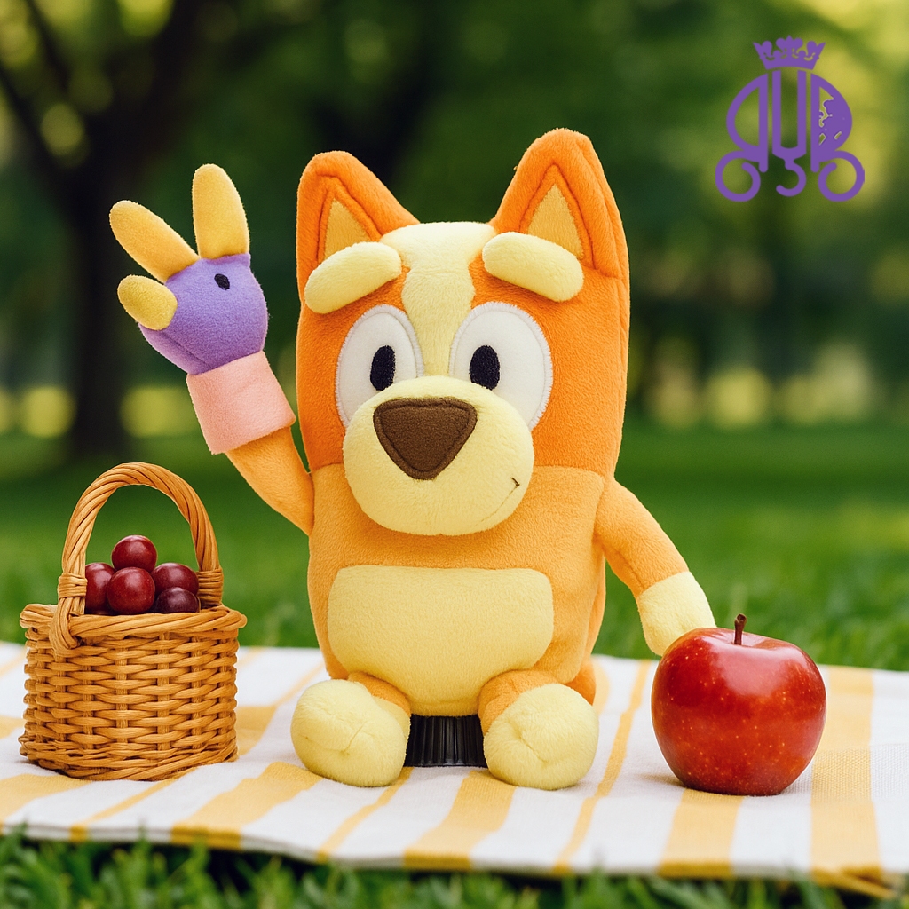 Boneka karakter anjing Bingo Bluey