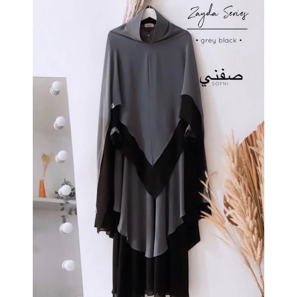 Zayda Series By Sofni Set Khimar