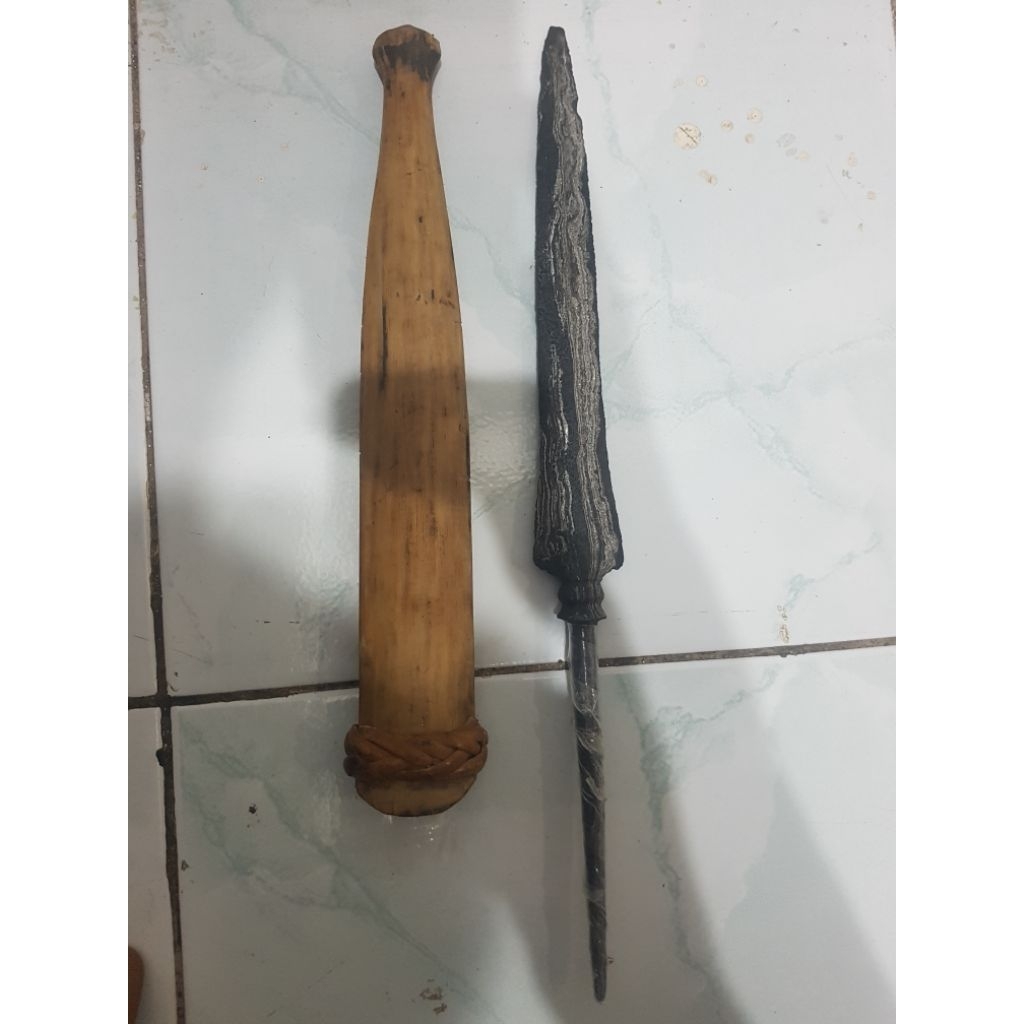 Tumbak Pusaka Jaminan Sepuh Original