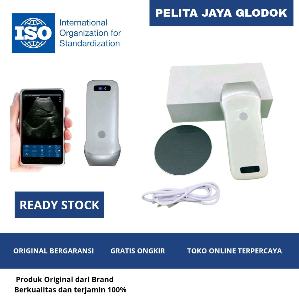 USG Portable Linear Wireless Wifi Probe Ultrasond Scranner Androit Apple Windows Kompitabel