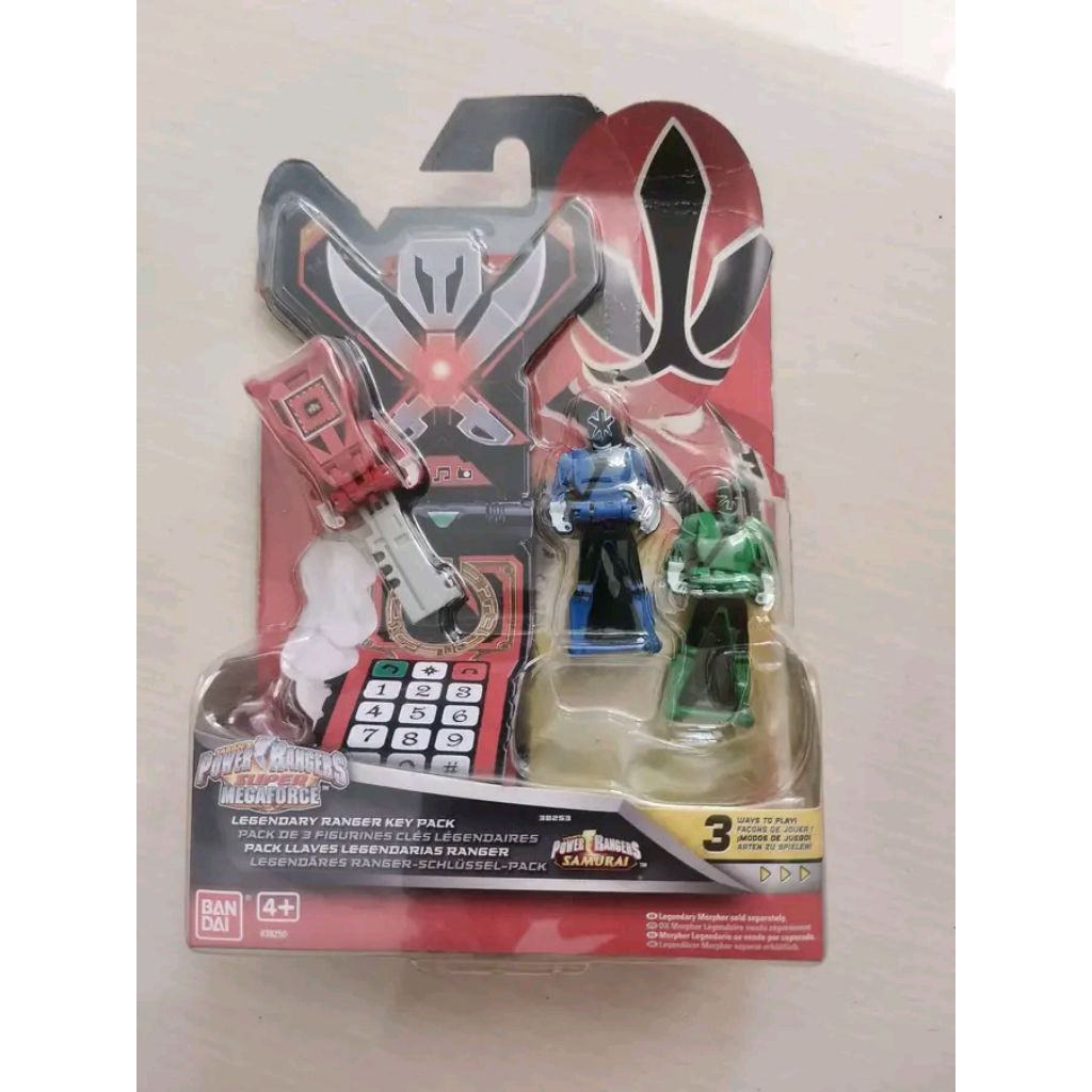 Power Rangers Super Megaforce Legendary Ranger Key Pack
