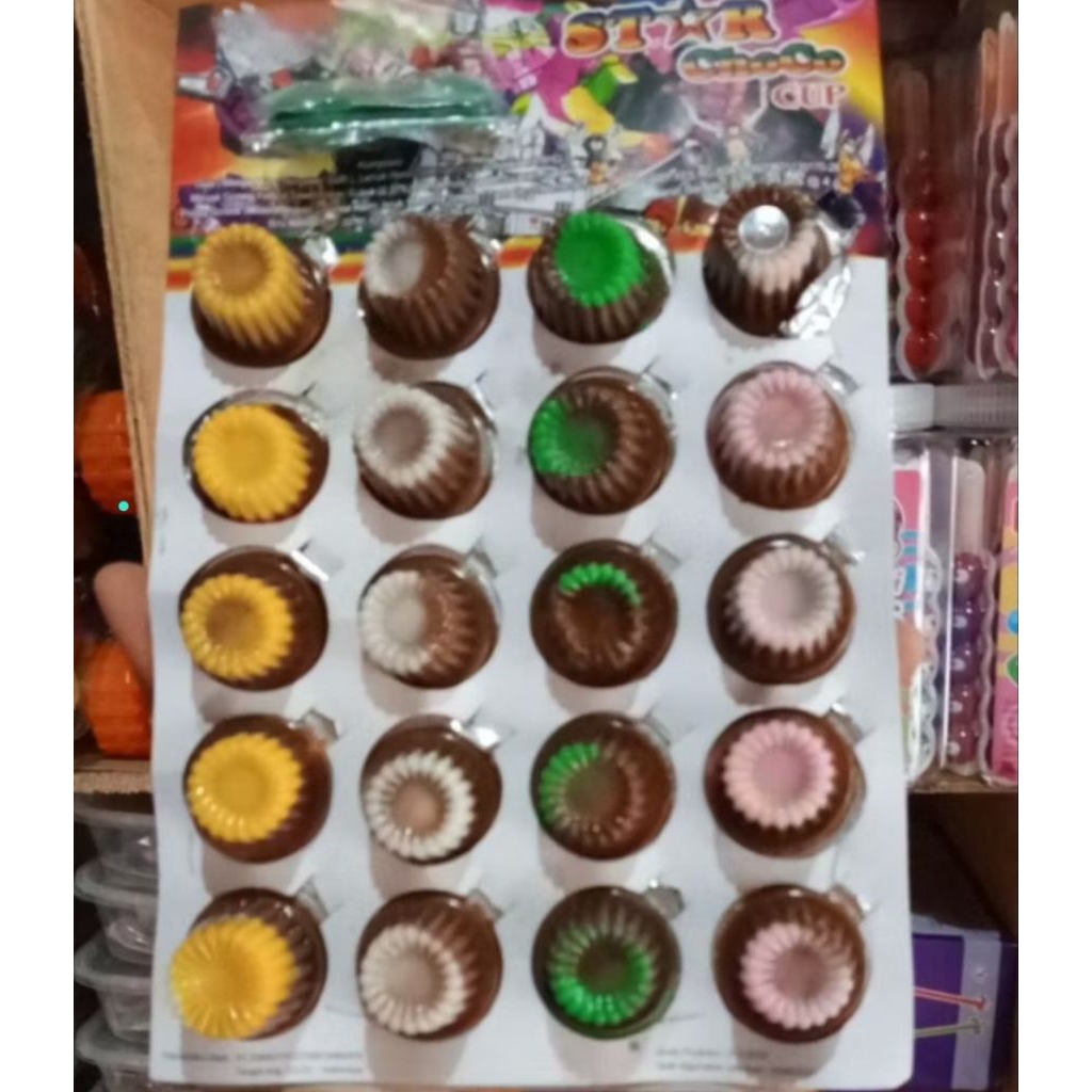 Jajanan Coklat Jadul Enak Mengenang Masa Kecil 1 cup