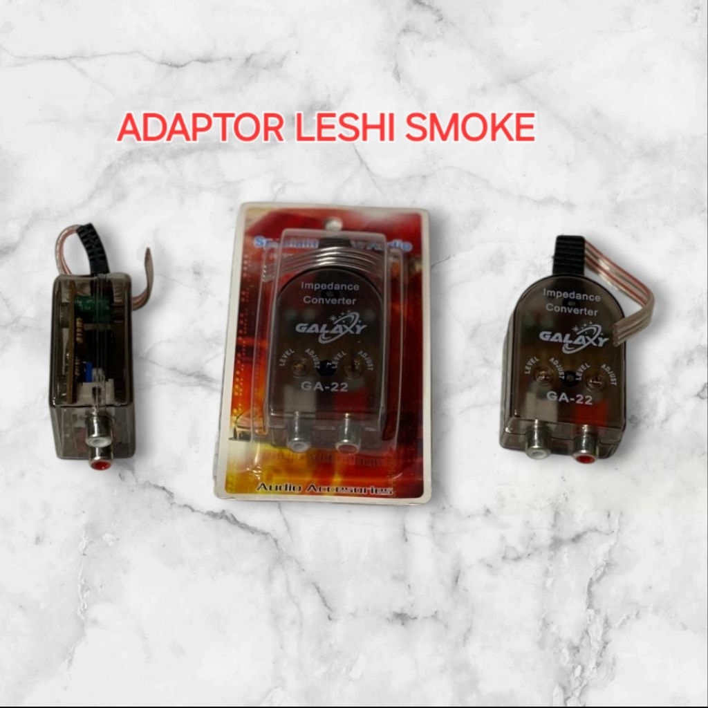 CONVERTER ADAPTOR LESHI SMOKE AUDIO MOBIL HIGH TO LOW