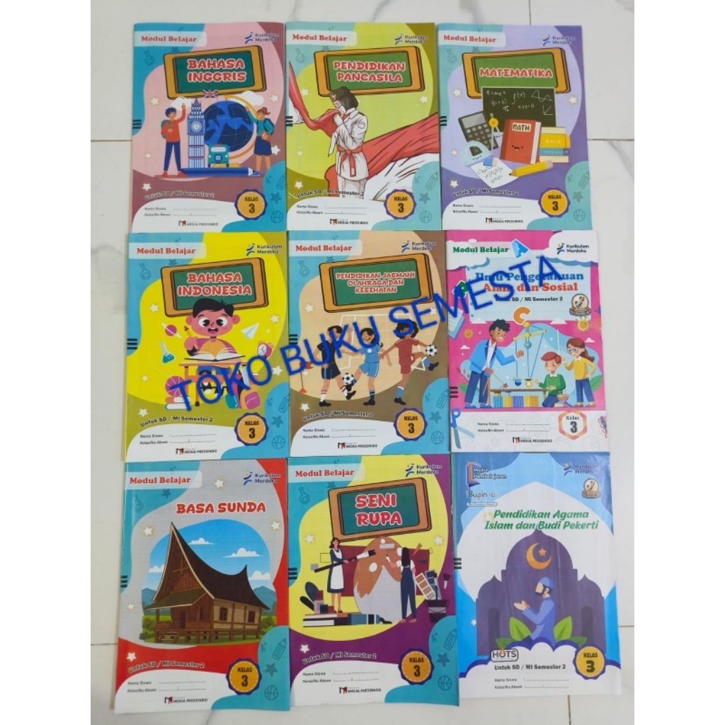 LKS SD MEDIA PRESSINDO KELAS 3 SEMESTER 2 (2026)