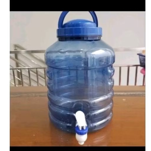 Hot item Galon mini kecil murah+ keran Air, bahan tebal plastik