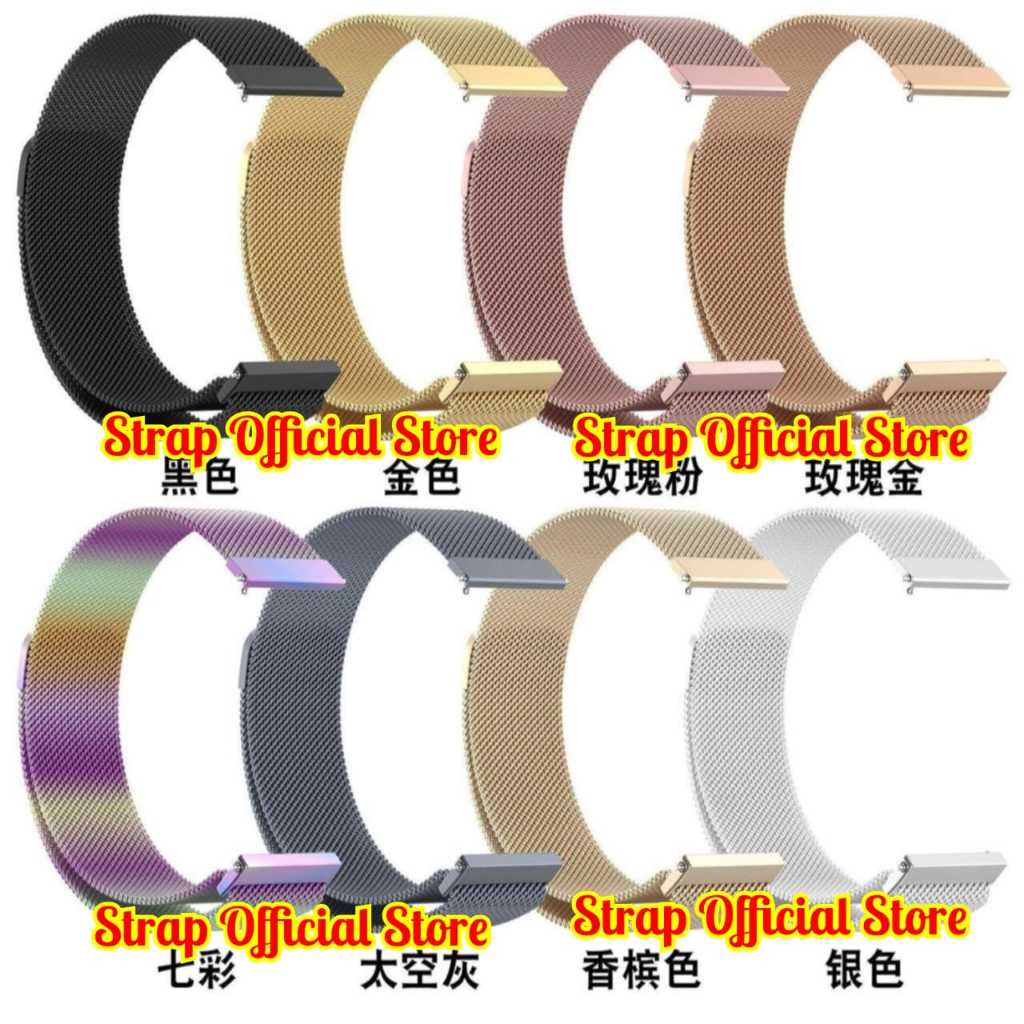 Strap Stainless Realme Watch 2/Realme Watch 2 Pro Steel Tali Jam