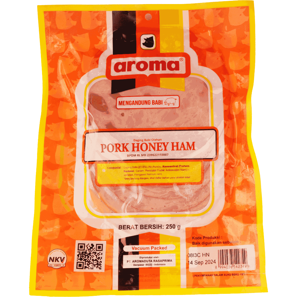Aroma Pork Honey Ham - 250gr