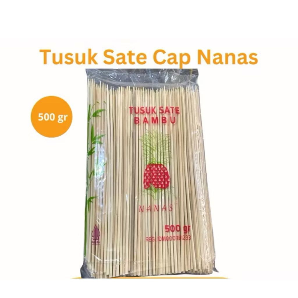 TUSUK SATE BAMBU MEREK NANAS DAN TUSUK SATE CAP KUDA