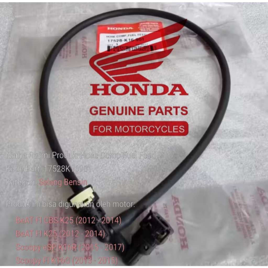 SELANG INJEKSI INJECTOR K25 BEAT SCOOPY FI INJEKSI, SCOOPY ESP