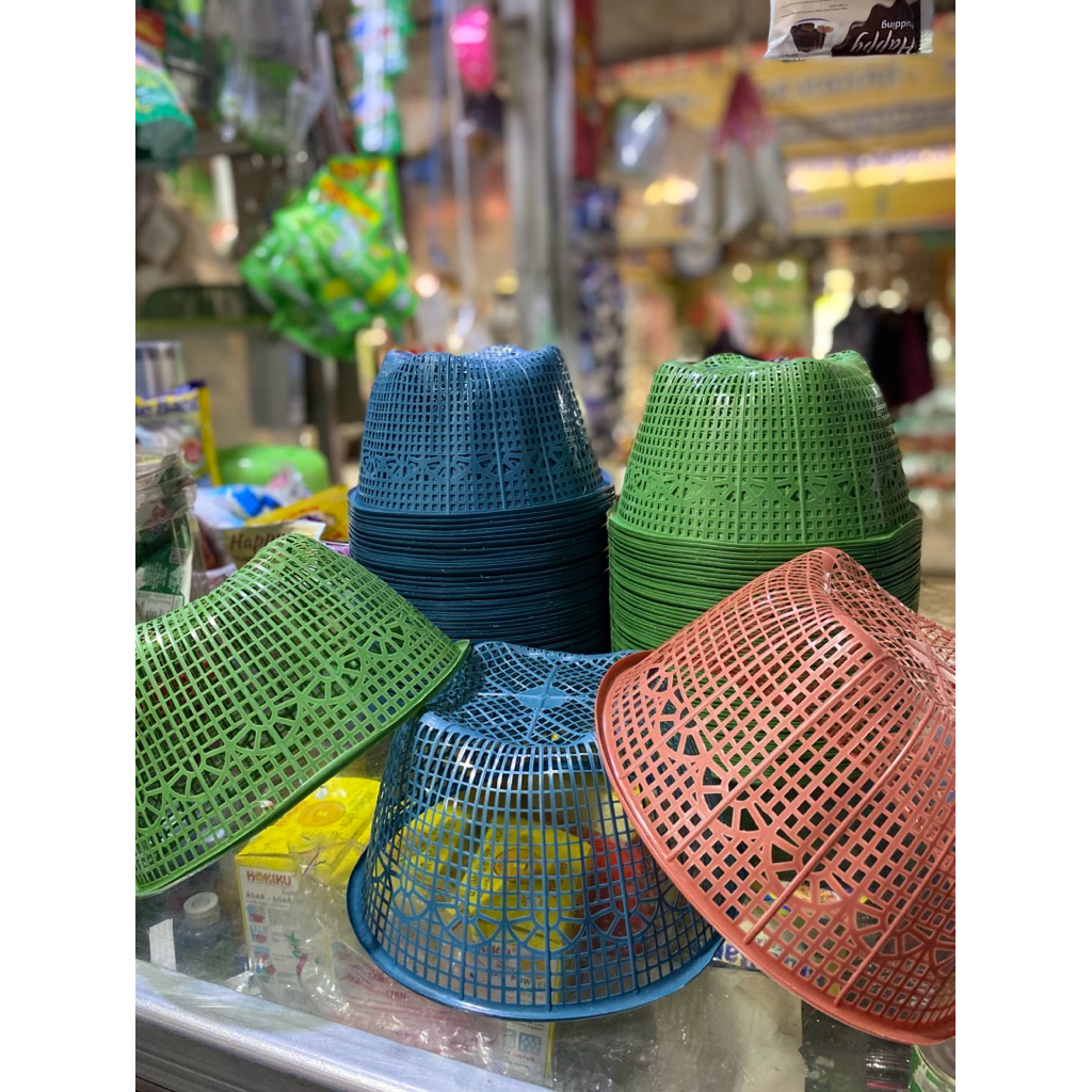 Wakul/Ceting TRADISI SP (1 lusin/12pcs) Bakul Nasi Plastik Hajatan