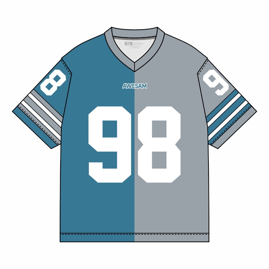 [ TERBARU ] 98 JERSEY OVERSIZE AWESAM