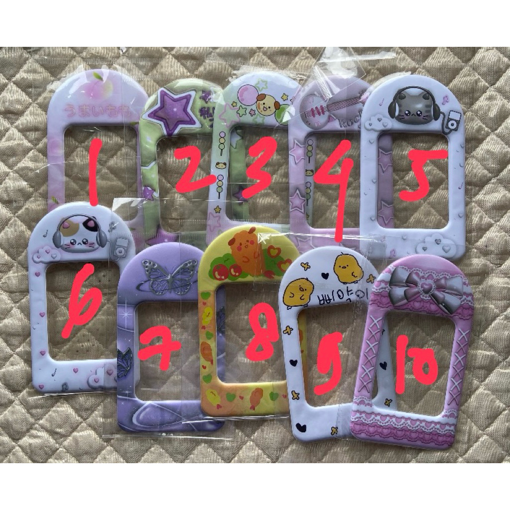 photocard holder cahol ducky world pc holder