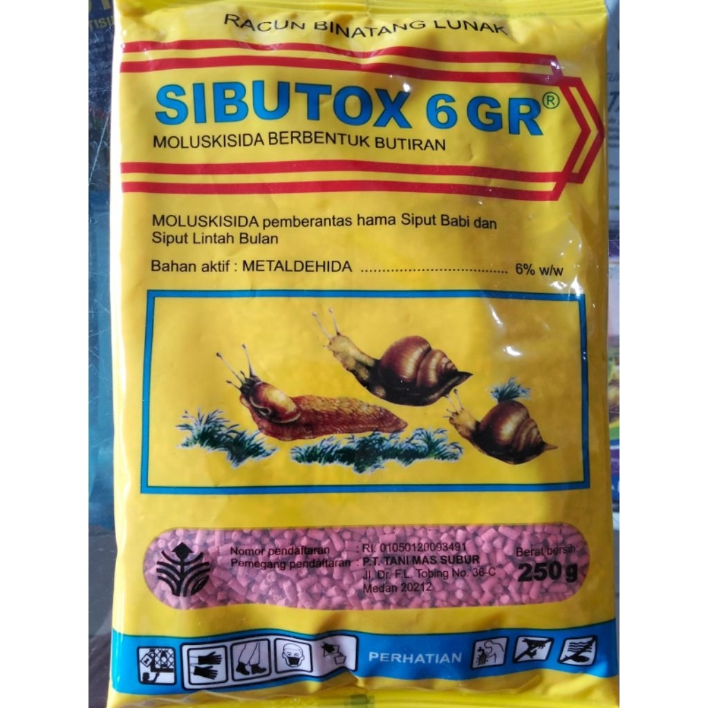 Sibutox 6 GR 250 gr (Racun Keong)