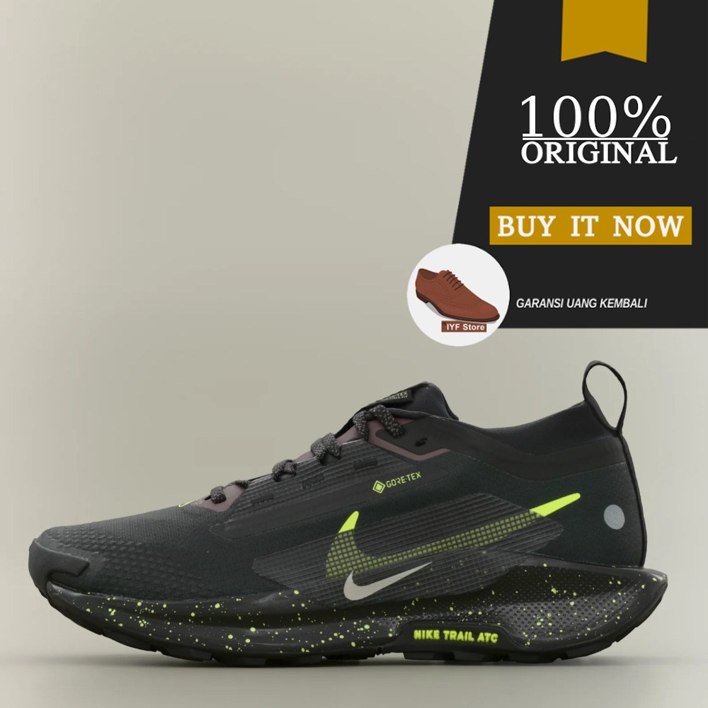 Sepatu Running Original Nike Pegasus Trail 5 GORE-TEX - Black/Phantom