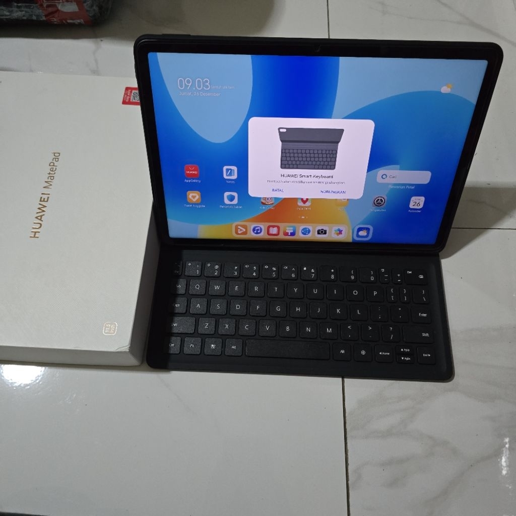 Huawei Matepad 11.5 Ram 8 128GB Fulset resmi Wps Office