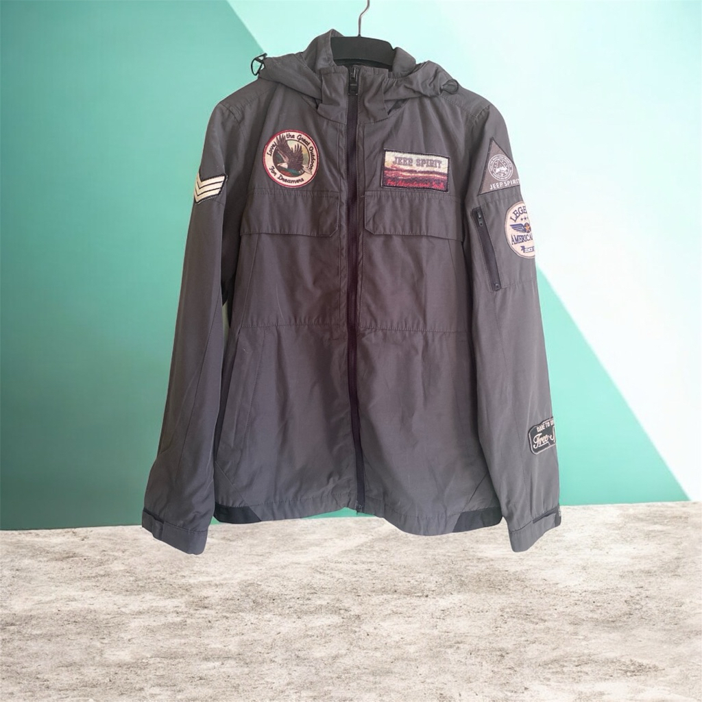 Jaket Outdoor Jeep Spirit Estd 1941 Gorpcore