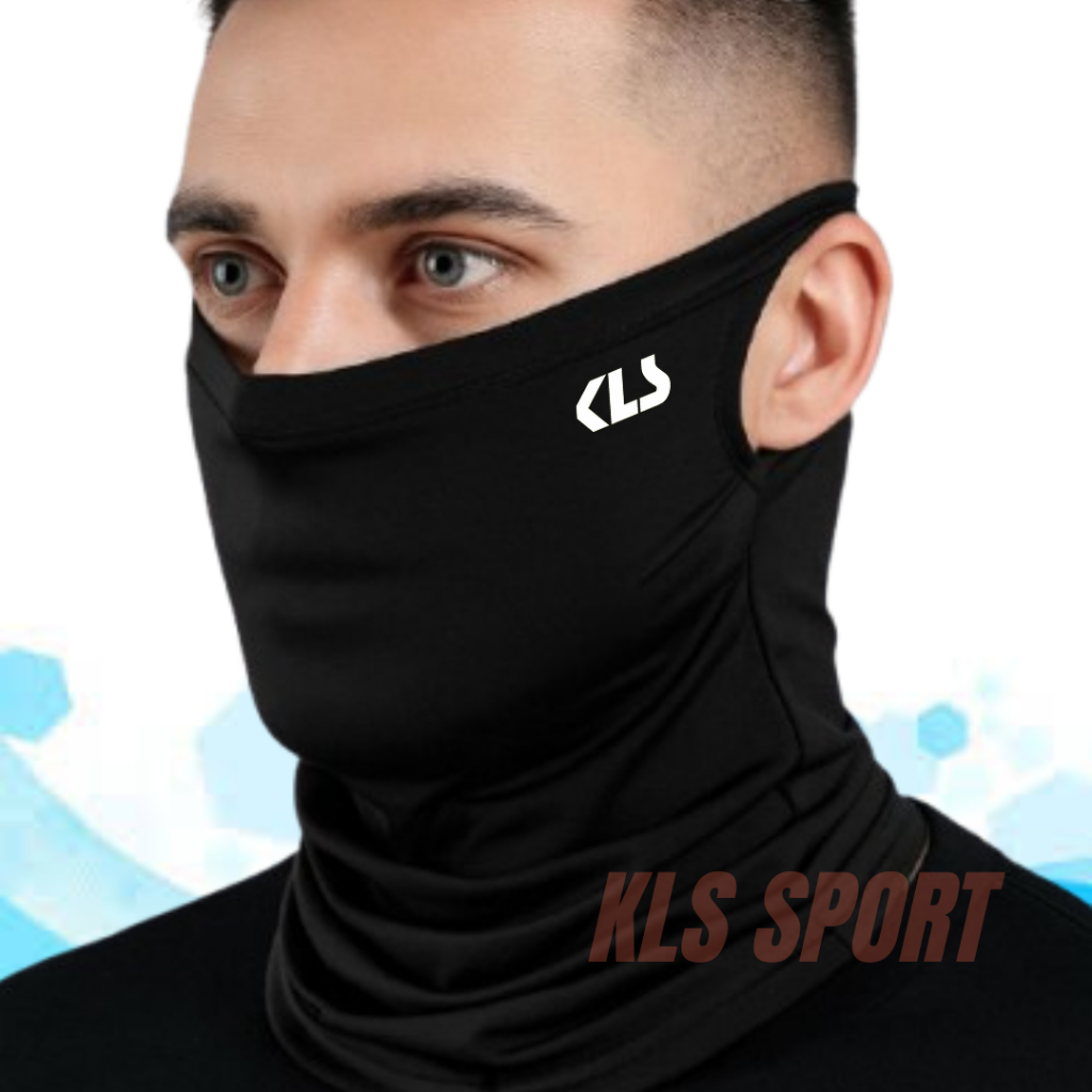 BUFF MASKER MOTOR EARLOOP BAHAN SPANDEX, BAP TREGOS NINJA SPORTY, MASKER WAJAH