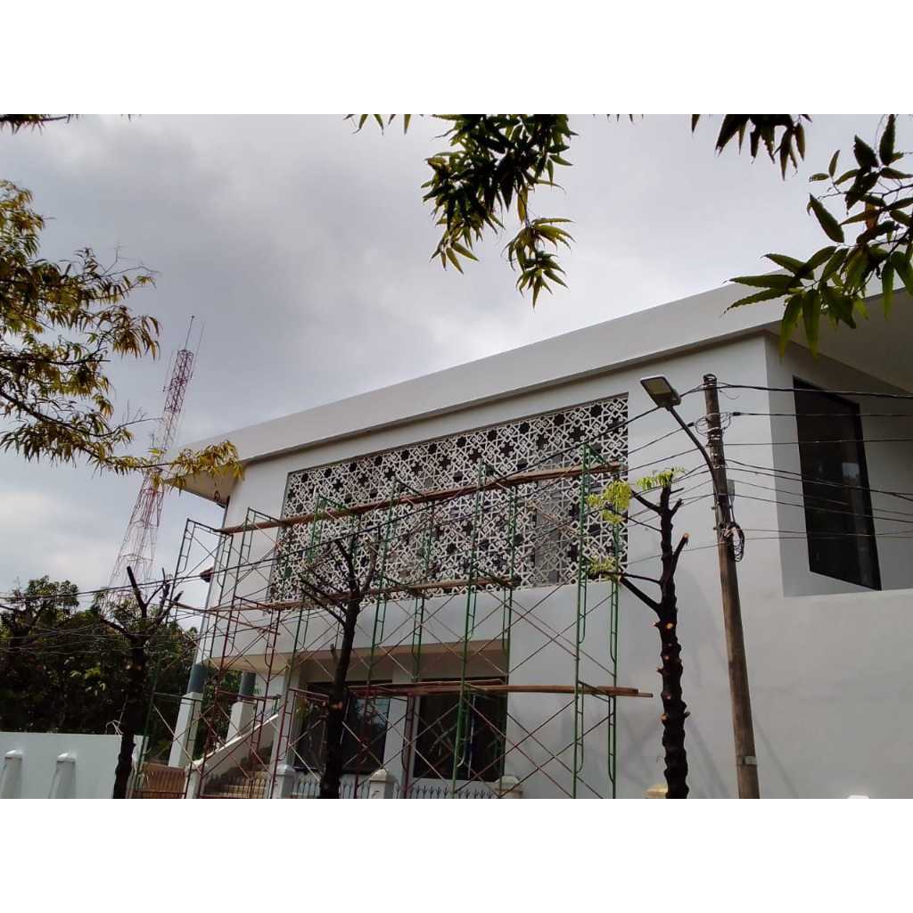 Ornamen GRC Krawangan Masjid Kelapa Gading Modern
