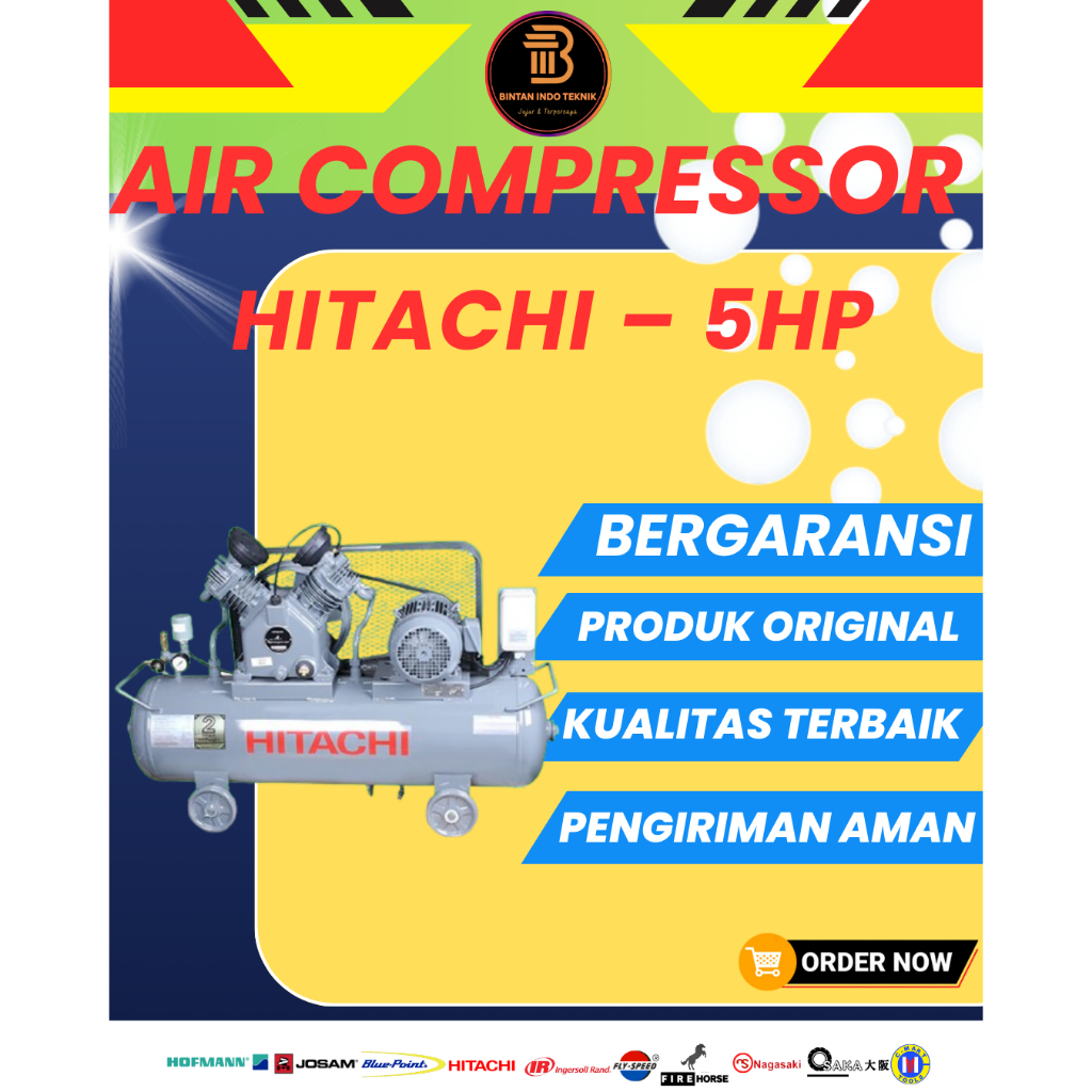 Hitachi 5HP Kompresor Udara