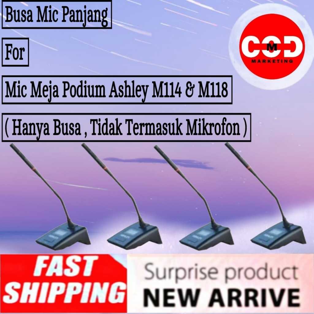Busa Mic Panjang Meja Podium Ashley M114 M118 - Ashley M 114 118