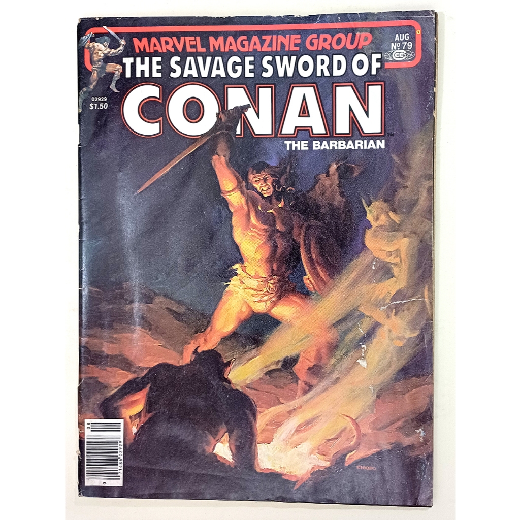 The Savage Sword of Conan the Barbarian No. 79, Marvel Magazine Group, 1982, Written by Michael Flei