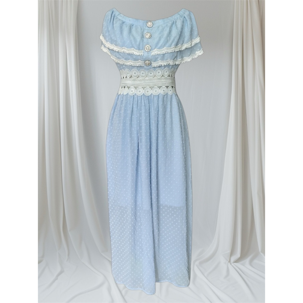 Fairy dress - yearbook - shabby chic - coquette - garden party - vintage