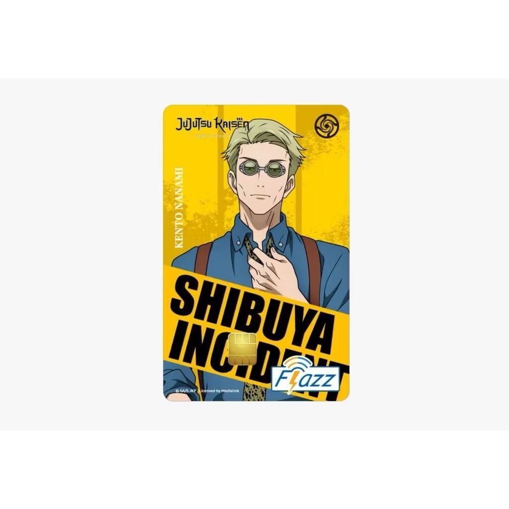 Kartu Flazz edisi Jujutsu Kaisen Nanami GEN 2