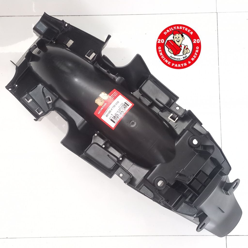 FENDER REAR SLEBOR SPAKBOR SAYAP BELAKANG HONDA SUPRA X 125 OLD LAMA ORIGINAL AHM 80100-KTM-850