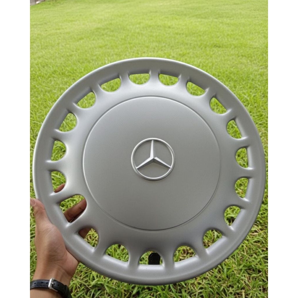 (1pcs) wildop velg kaleng mobil ring13 warna silver