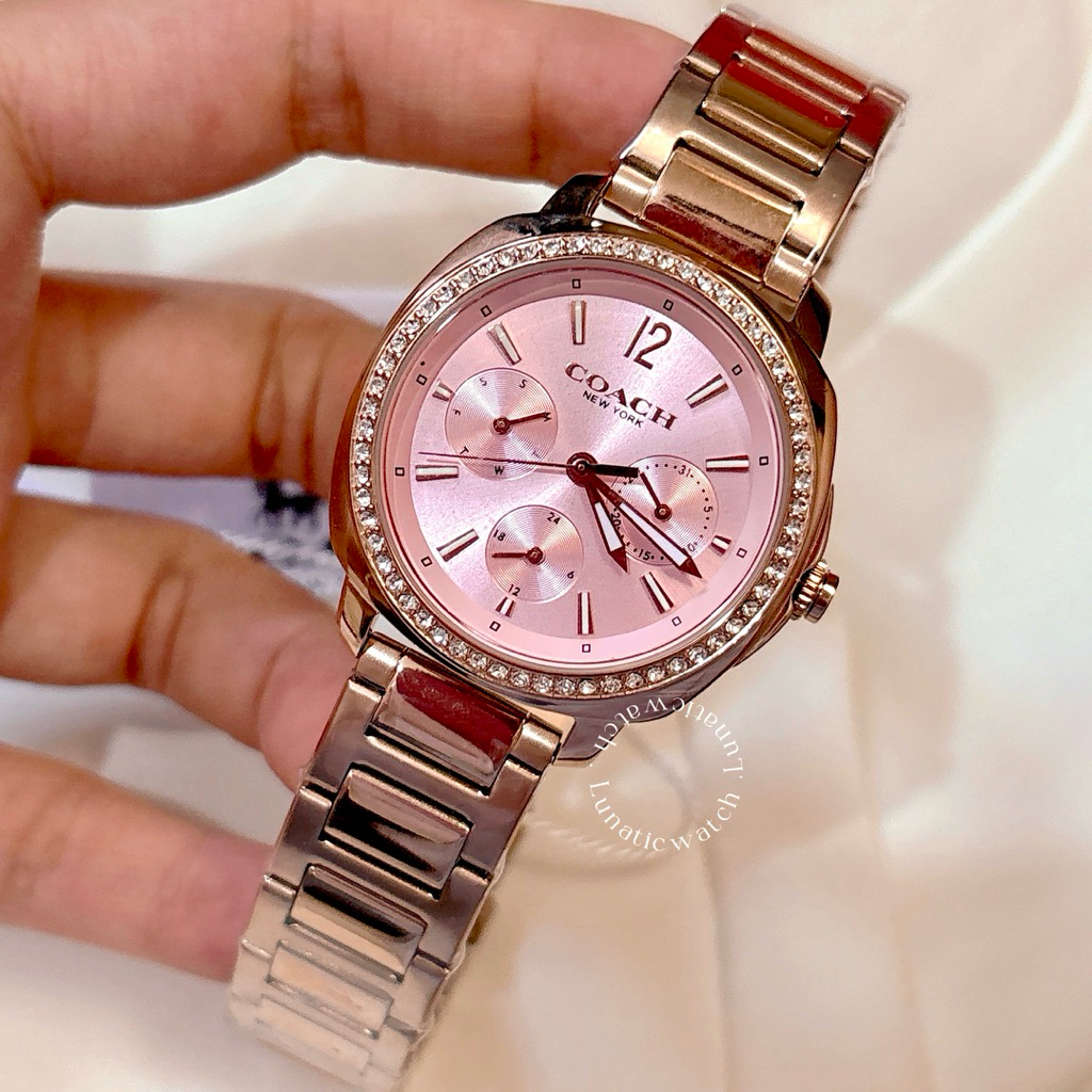 Coach Kitt Blush 100% Original Ladies Watches