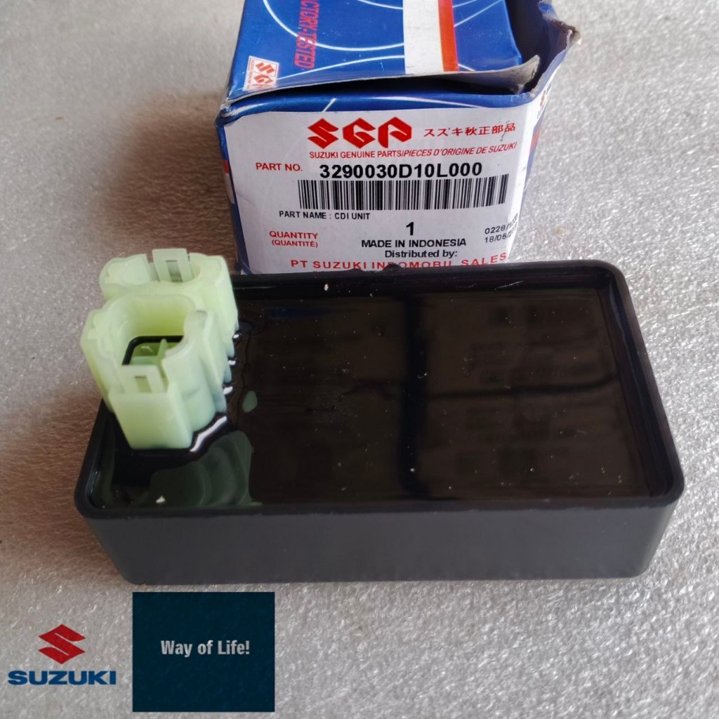 CDI UNIT SHOGUN 110 KEBO, SHOGUN 110 R ORIGINAL BARU SUZUKI