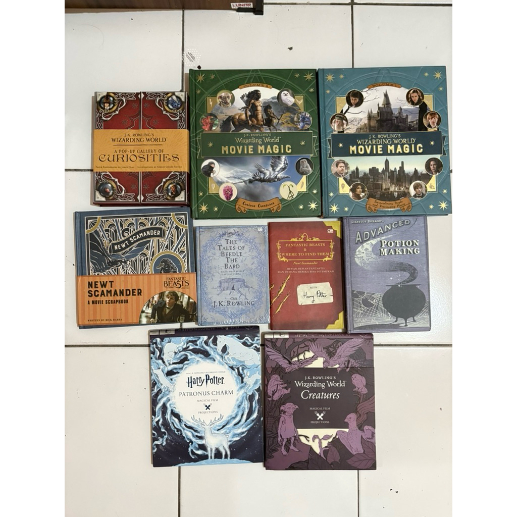 preloved buku harry potter fantastic beast